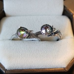 Size 8 Unique Dragon Rings